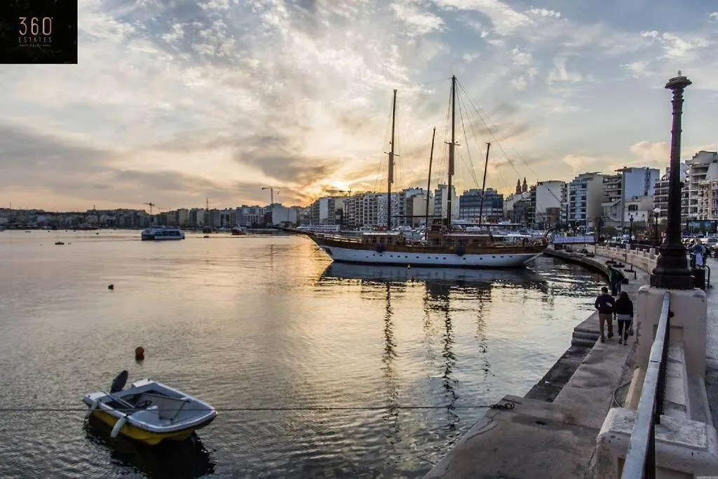 A Lovely 3 Bedroom, 3 Baths Home In The Centre Of Gzira By 360 Estates